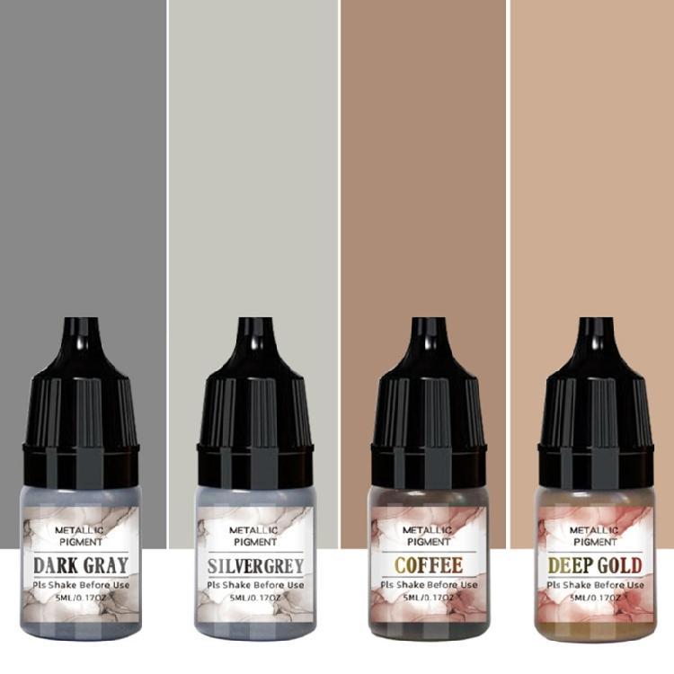 Set of 24 Resin Dye Craft Pigments Epoxy Resin Dye Concentrated Resin Colorant for Projects Paintings and Accessories