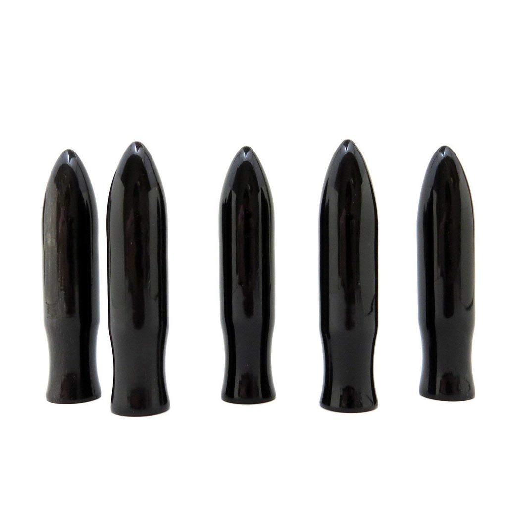 Kassa bullet stick black buffalo length 8cm x diameter great for Abbey leather (natural horn) approx. approx. 1.8cm (also stick!!)