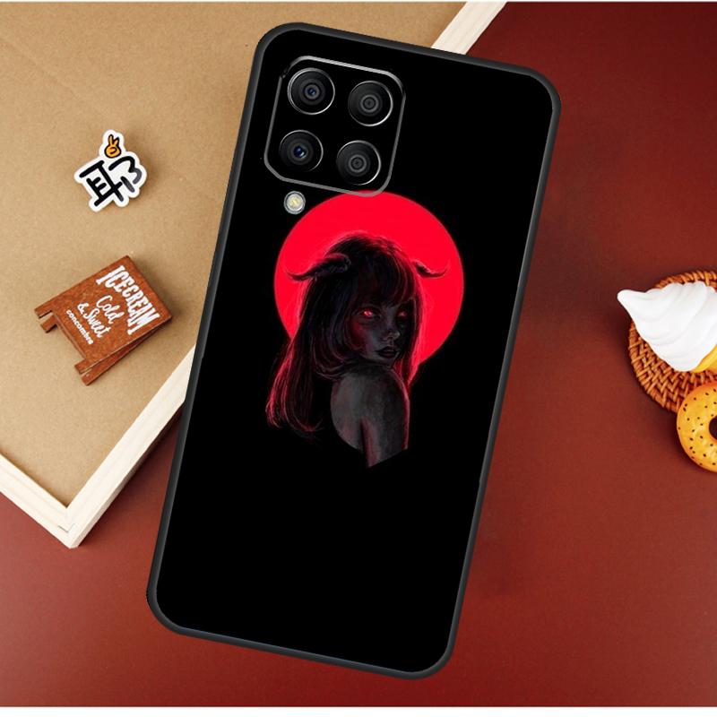 Aesthetic Devil Woman Bad Girl For Samsung Galaxy M31 M51 M21 M11 M20 M13 M33 M53 M52 M32 M12 M14 M34 M54 M55 M15 Case