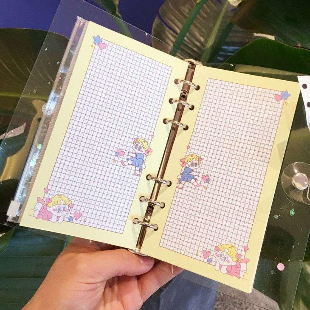 80 Sheets Loose Leaf Paper Refill 6 Holes Binder Inside Page To do List Notebook Refill  Students