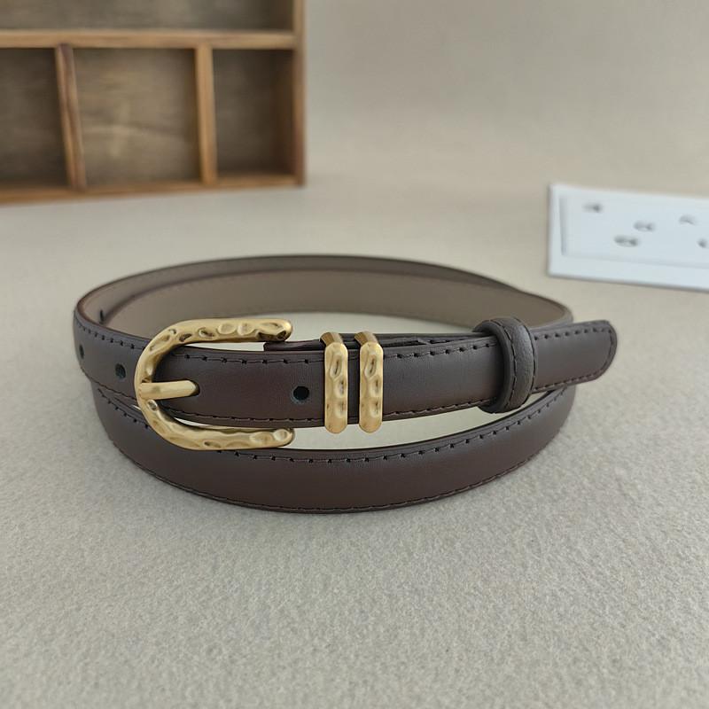 Trendy Color Solid Leather Waist Accessory For Women Casual Looks Fashion Gift