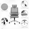 Office Chair Desk Chair Office Chair, height-adjustable, 1 headrest, 60 x 61 x 121.5 cm, Black