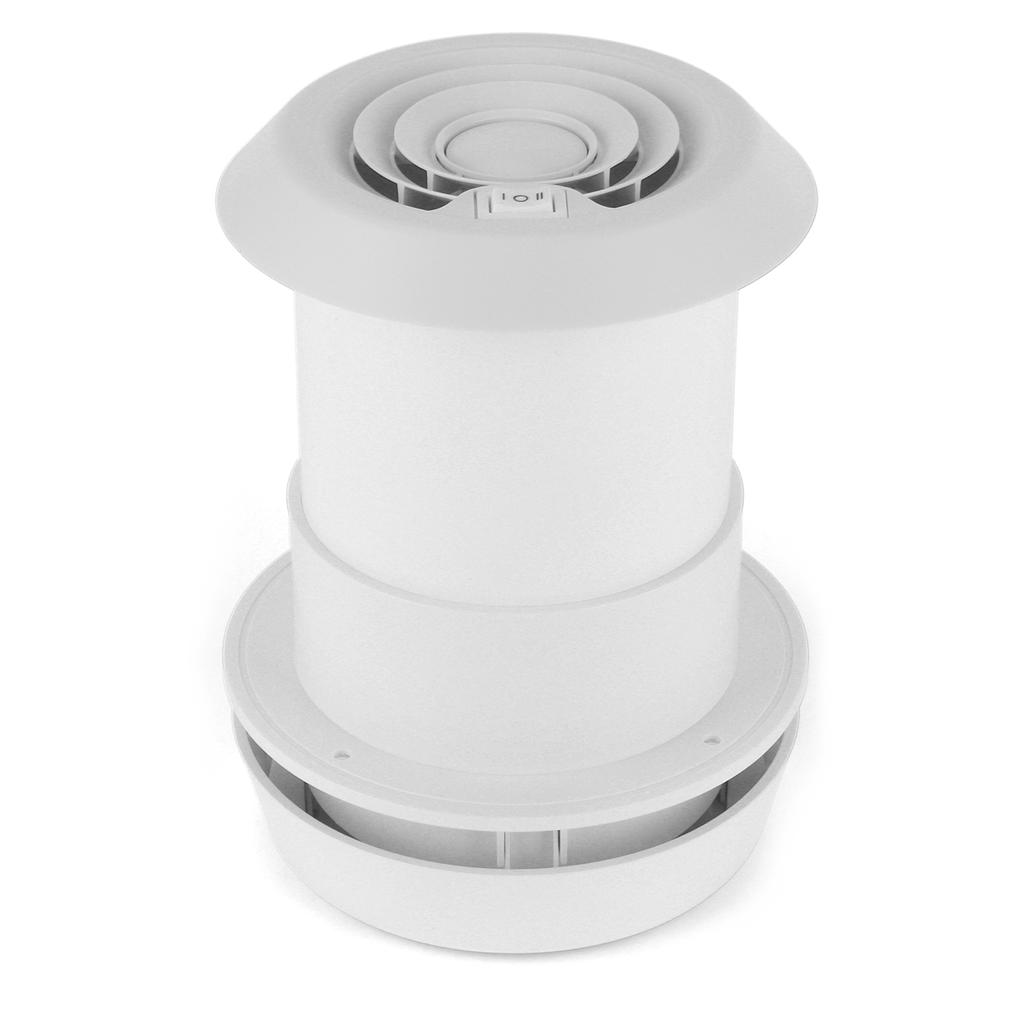 12V Exhaust Fan Dome TopMounted Mute Cooling Air Vent Strong Wind Universal for RV Boat Home