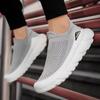 2025 New Men Sneaker Mesh Breathable Sock Shoes Men Outdoor Walking Shoes High Quality Soft Sole Men Running Shoes Tenis Hombres