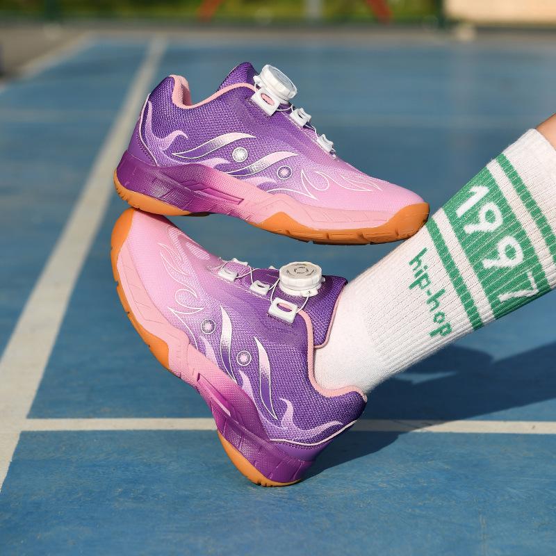 

Профессиональная обувь для бадминтона мужская дышащая нескользящая обувь для тренировок по теннису детская обувь для волейбола настольного тенниса 35