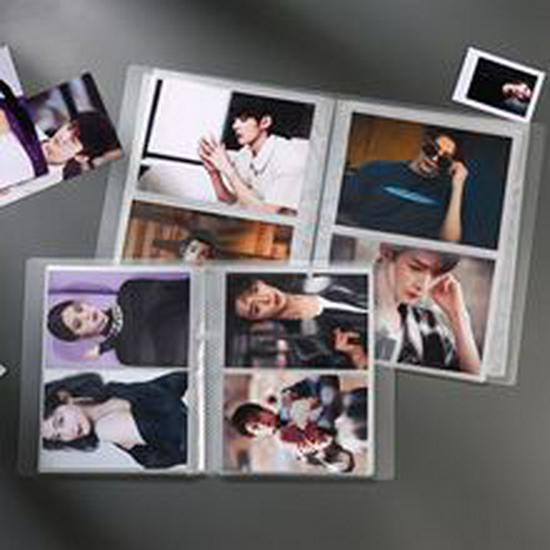 6-Inch & 7-Inch Large Capacity Photo Album for Laminated Postcards and Instant Photos
