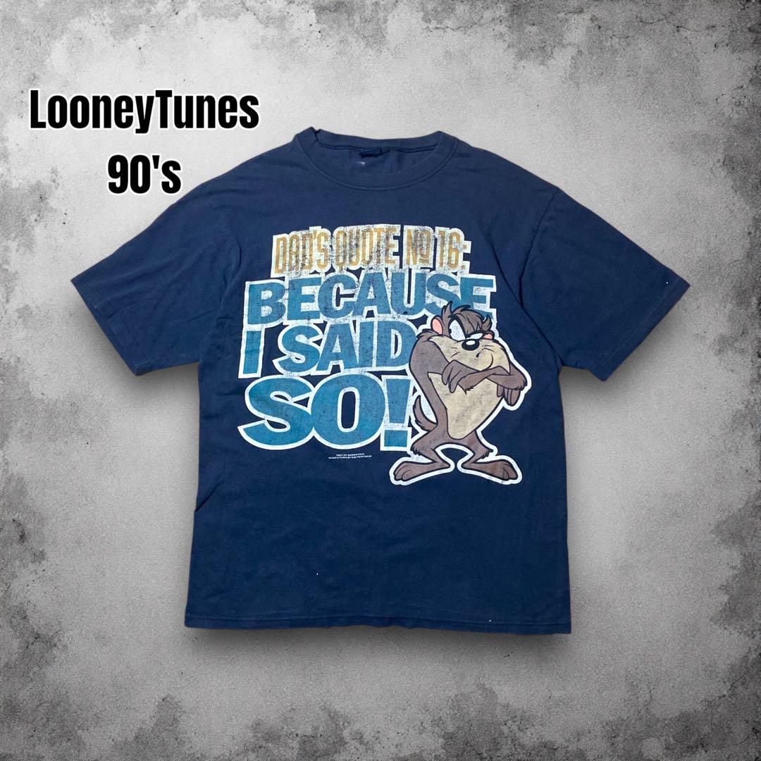

[Б/У] 90-е США Looney Tunes Винтажная футболка с Тасманским дьяволом