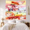 Quintessential Quintuplets1 Wall Decor Tapestry Art For Pet Memorial Birthdaywedding Party Backdrop Family Gift