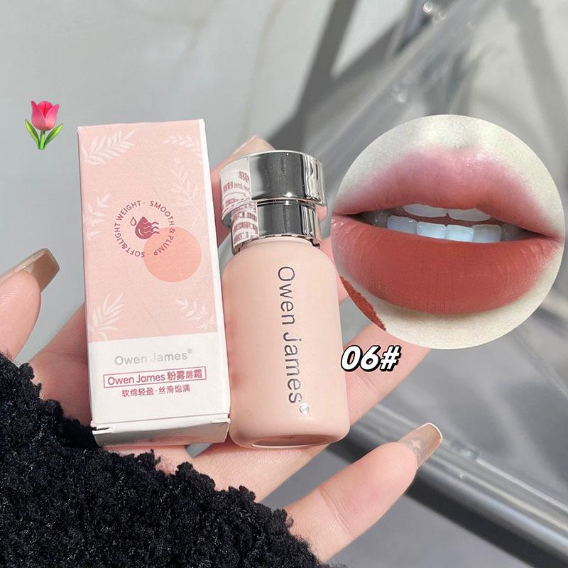 

Matte Velvet Lip Gloss Highly Saturated Liquid Lip Mud Non-Stick Long Lasting All Skin Tones Compatible Mother S Day Gift Makeup 6