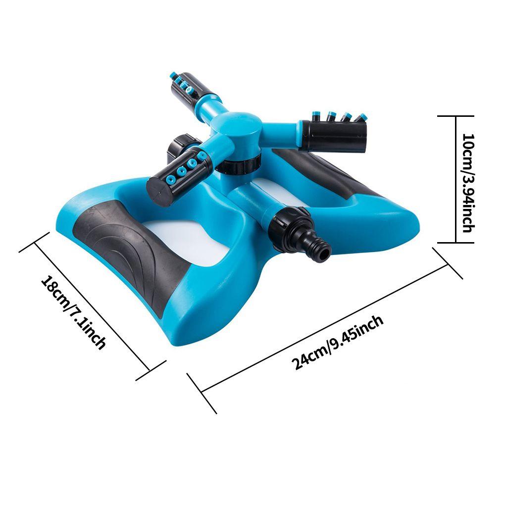 Rasen Automatischer Sprenger 360 Rotierend Einstellbar Gartenschlauch Bewässerungssprenger Bewässerung