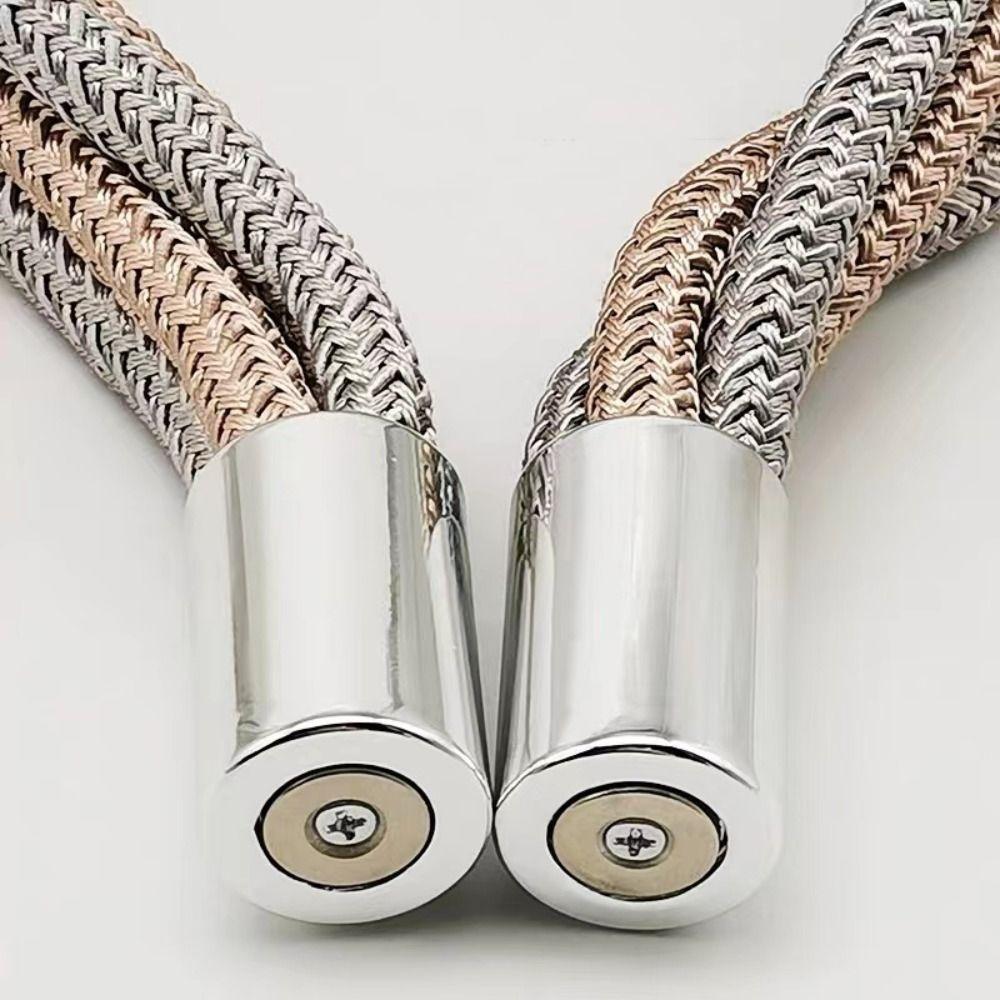 Two-color Braided Curtain Tieback No Installation Chinese Knot Curtain Strap  Curtain Accessories