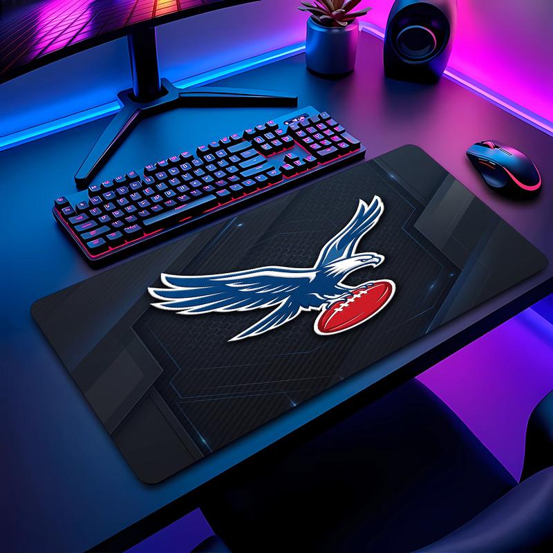 Crystal Palace Football Pattern Mouse Pad Non?Slip Rubber Base Gaming Mousepad For Desk Office Home