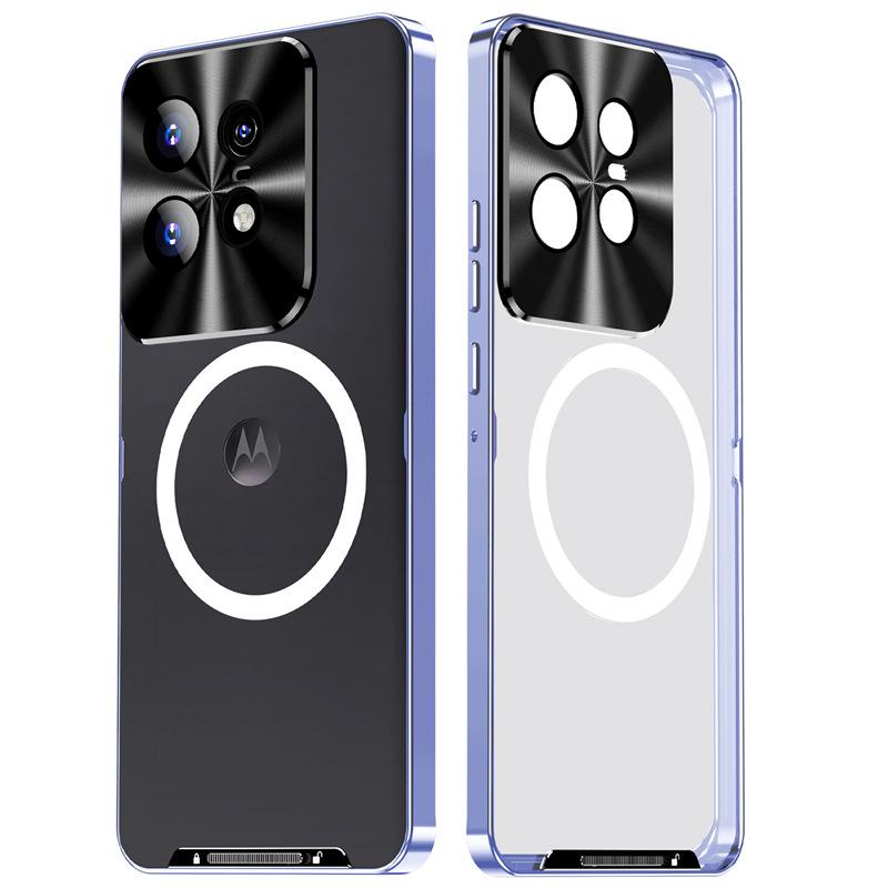 Magnetický kovový matný ochranný kryt MOTO Edge50Pro pro Motorola X50U (2024).