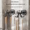 Wall-Mounted Rotatable Kitchen Hooks - Six-Claw Octopus Design, No-Drill Multifunctional Storage Rack