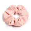 Solid Color Striped Hair Tie for Girls - High Elasticity Ponytail Accessory