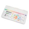 36 Colors Dual Brush Marker Pens Students Portable Watercolor Markers for Painting Drawing Coloring