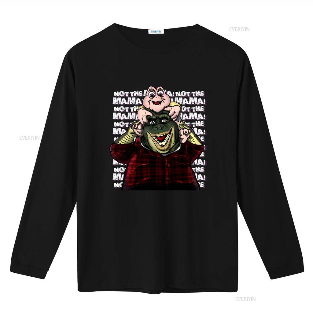 Non La Mamma Dinosauri Famiglia Papà Baby Sinclair Padre Amore Maglietta Casual vintage Lavata Traspirante grafica Elastica