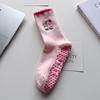 Female Spring and Autumn Lovely Cartoon Professional Yoga Pilates Sports Indoor Fitness Non Slip Tube Floor Socks