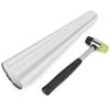 Round Bracelet Mandrel Measuring Rubber Hammer Stainless Steel Jewelry Making Tool