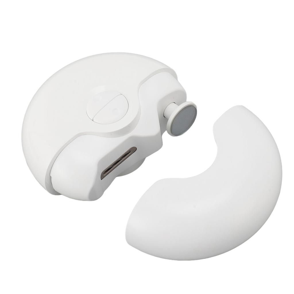 2 In 1 Electric Automatic Nail Clipper 2 Speeds USB Rechargeable Nail File Polisher Nail Scraps Storage Electric