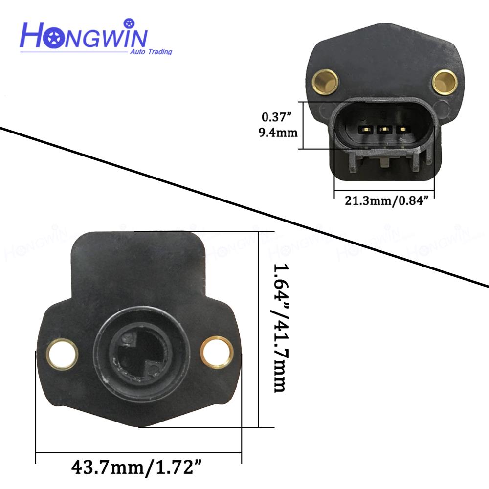 56027942AF Throttle Position Sensor Fits Jeep Cherokee 2.4 3.7 4.0 KJ Jeep Grand Cherokee Dodge Durango Dakota 4874371AD 5019411