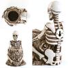 Arola Skull Pen Holder Skeleton Key Holder Makeup Brush Holder Home Office Desk Supplies Organizer Accessory