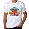 Here Fishy Fishy Fishy Tshirt Casual Light Summer Short Sleeve Top