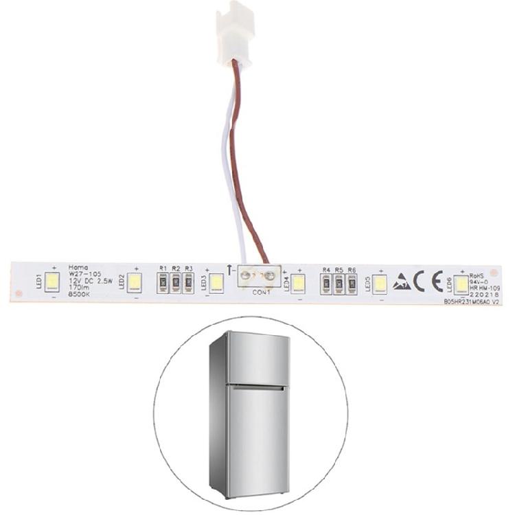 Multipurpose Easy Installation LED Light Board Fridge Light Module LED Panel Suitable for Enhancing Fridge Illumination