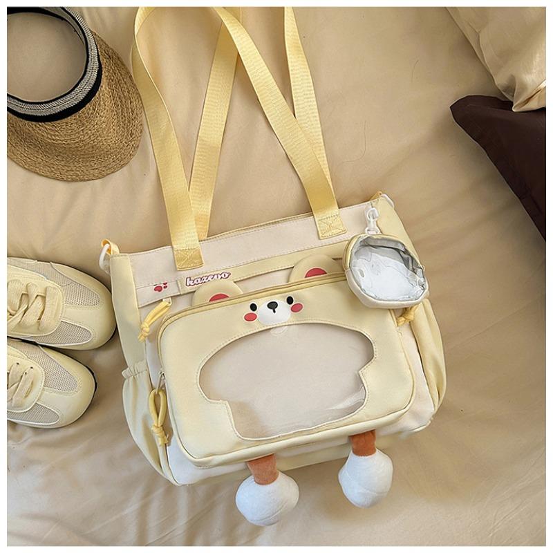 

The new schoolbag is fresh and sweet, and the candy color is light and large-capacity make-up bag for junior high school students.