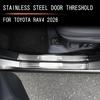 Stainless Steel Door Sill Scuff Plates for Toyota RAV4 (26 Models)