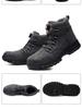 High-Top Steel Toe Safety Boots - Anti-Smash & Puncture Resistant, Durable & Comfortable Work Shoes