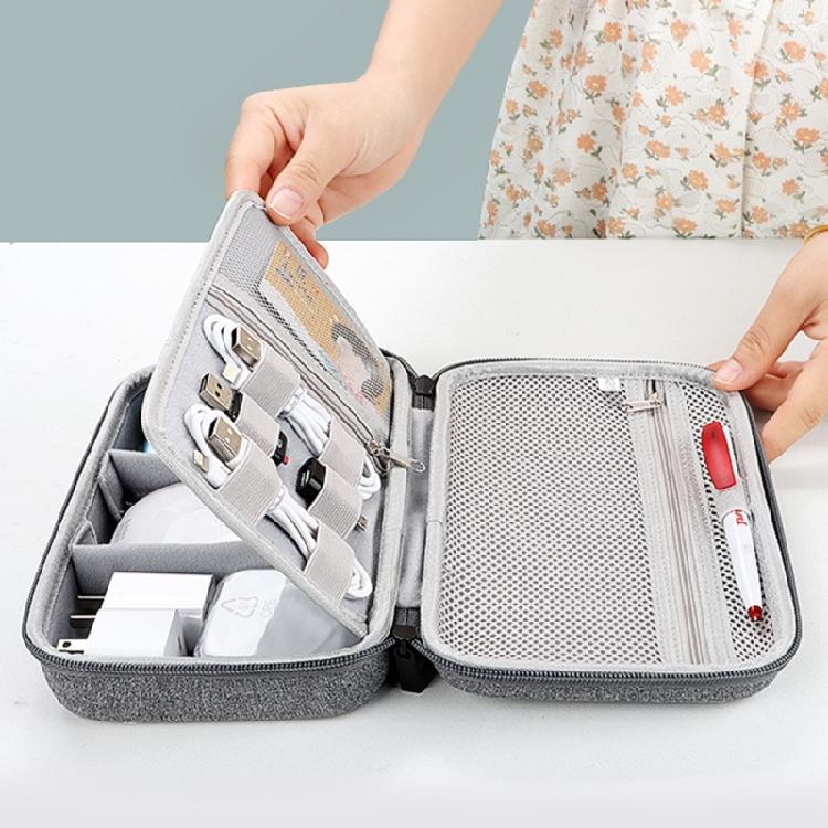 Stoßfeste Tragetasche Ladecase Harte Schutzhülle Powerbanks Tasche Kleine Elektronik Organizer Kabelzubehör