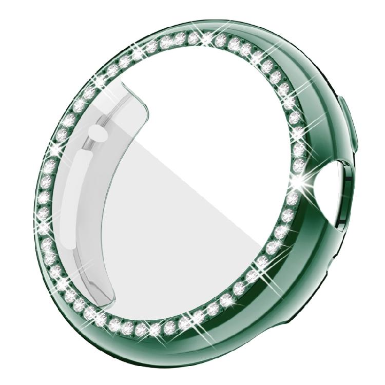 Full Coverage Housing Silicone Case Protector Diamond Bezel Bumper Frame Cover Scratchproof Cover