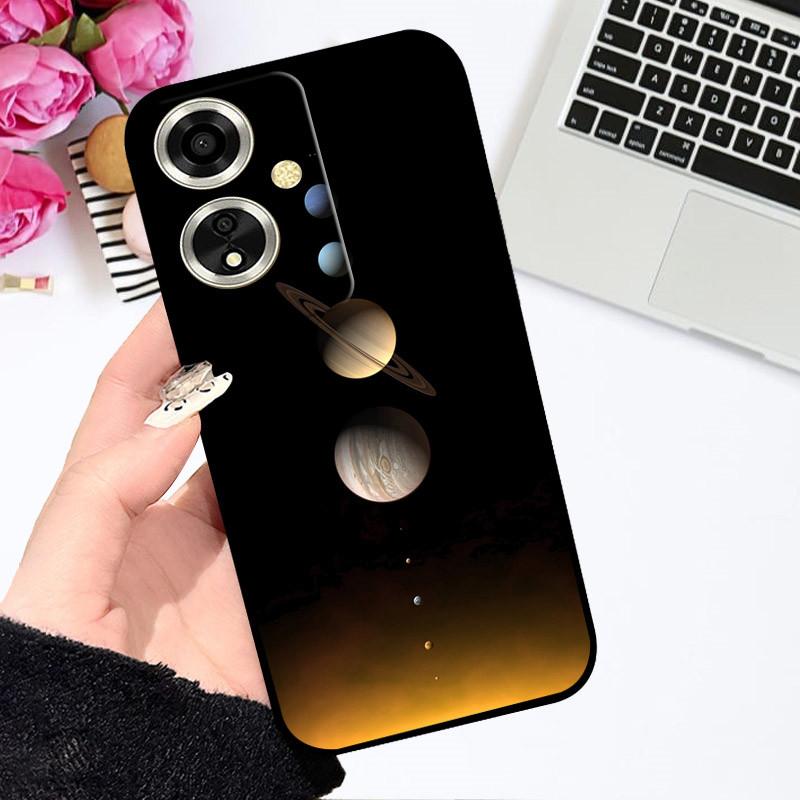 For OPPO A79 5G Case For OPPO A79 Cover Funda Coque Flower Painted Cartoon Silicone Soft TPU Phone Bumper For OPPO A79 5G Covers