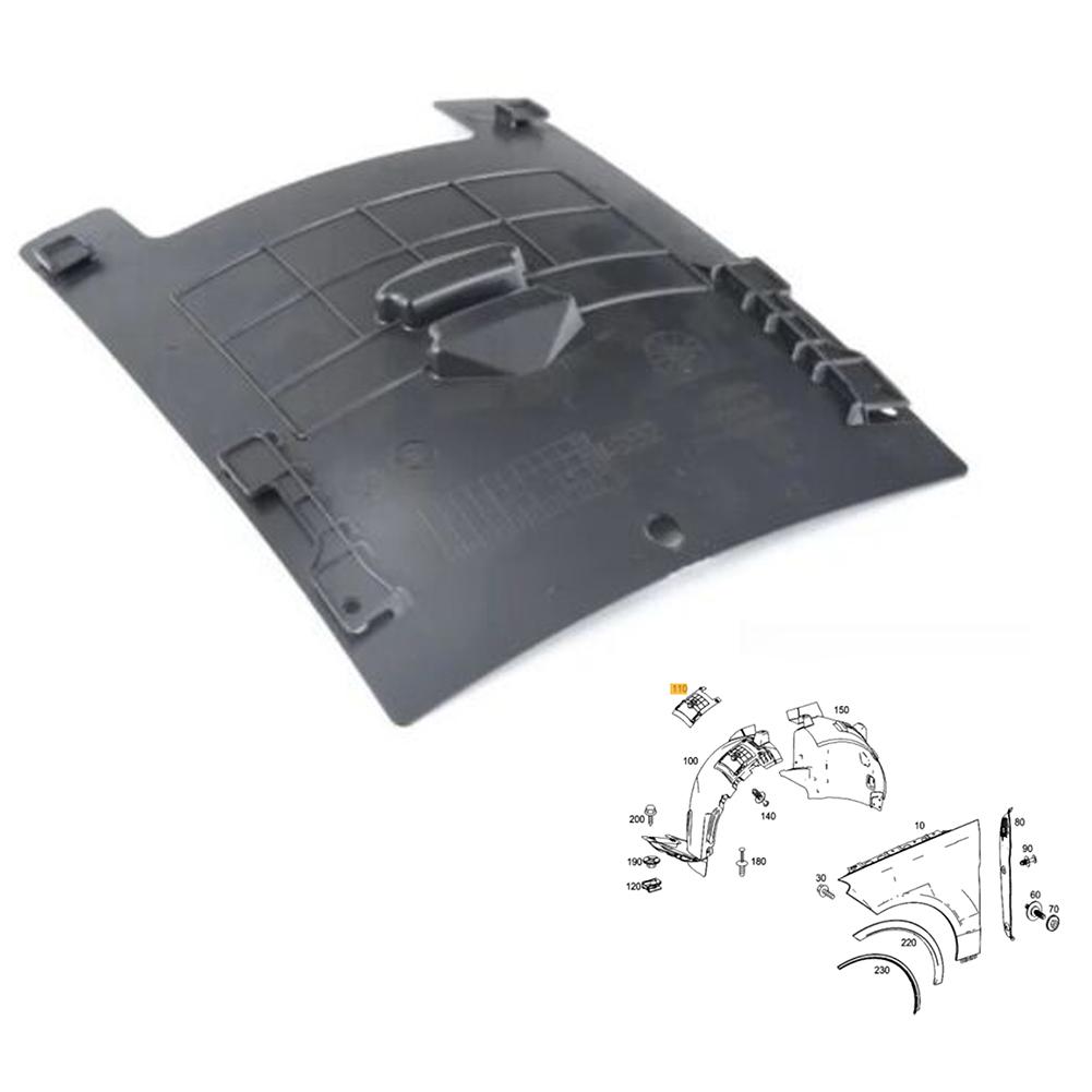 Front Left/Right Arch Liner Inside Flap For Mercedes W166 ML GL GLS GLE /new