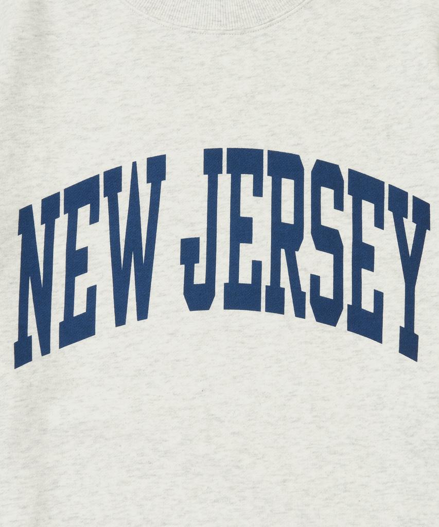 CHAMPION New Jersey Cvc Crewneck Sweatshirt Cream