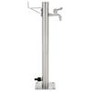 VidaXL Colonne à eau de jardin ronde Acier inoxydable 65 cm 45457