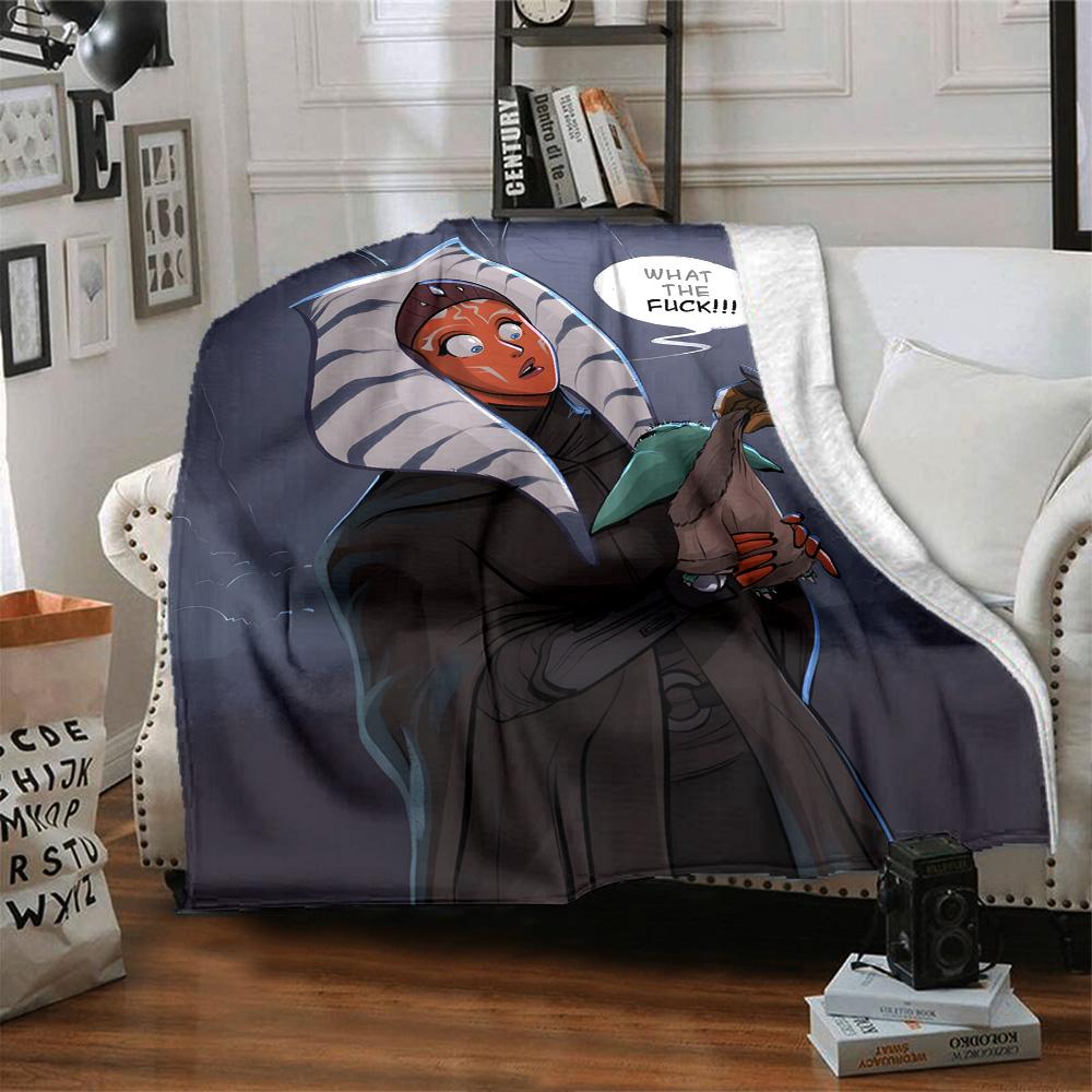 Star Wars Blanket Durable Comfort Suitable for Couch Picnics Chair All-Season Use Stylish Decor Ideal Gift for Friends Family Couples Picnic