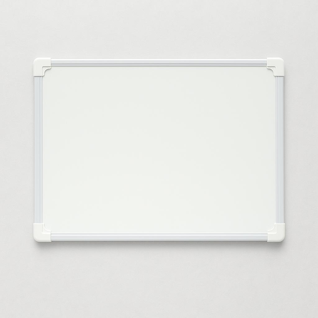 All-in-One Desk Organizer: 20x30cm Magnetic Steel Whiteboard