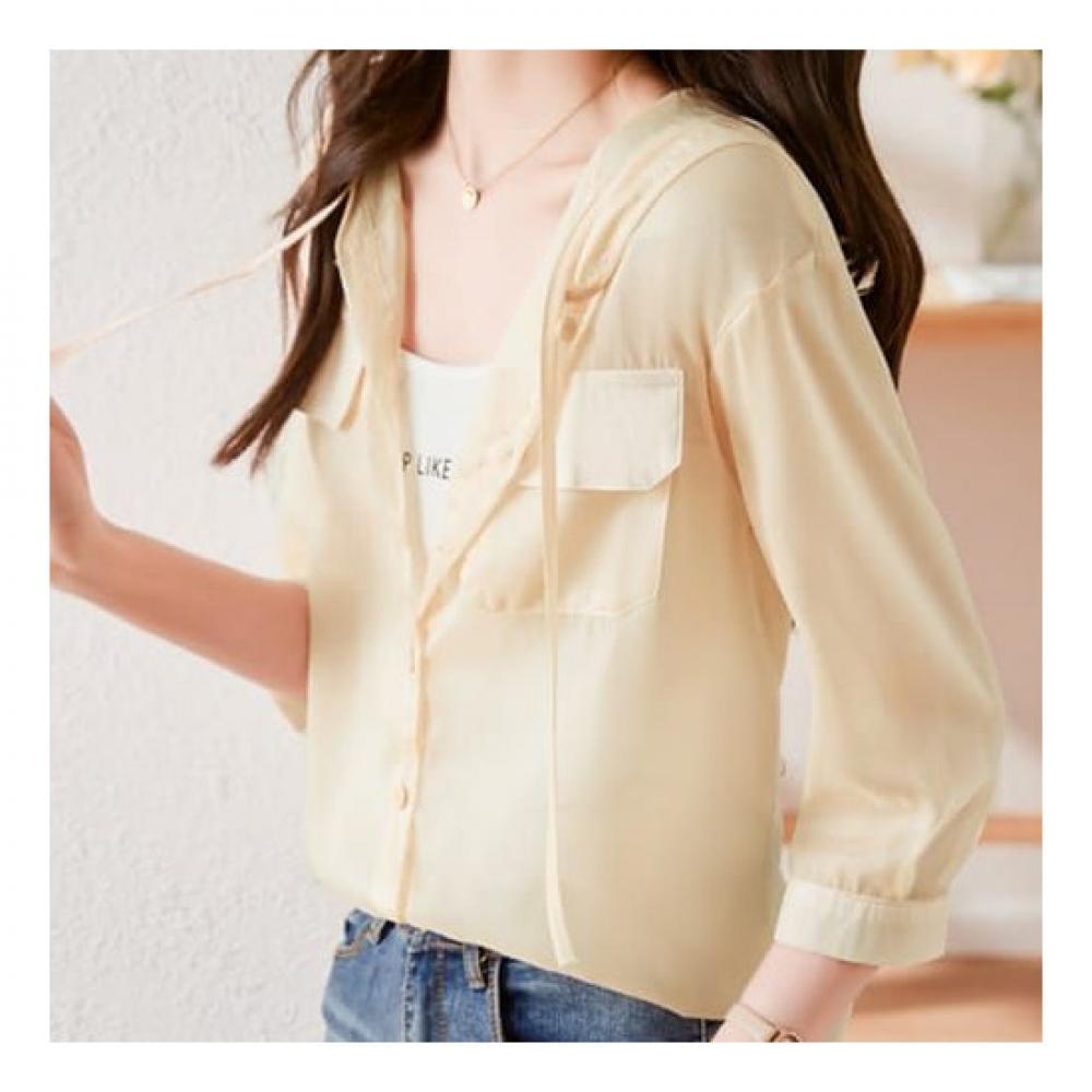 Navava Women Cool Thin Long Sleeve Hoodie Cardigan Nb1371
