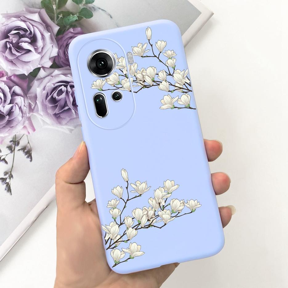 For Oppo Reno 11 5G Case CPH2599 Cute Fashion Painted Cover Soft Silicone Phone Case For Oppo Reno11 Pro Reno 11F Reno11 F Shell