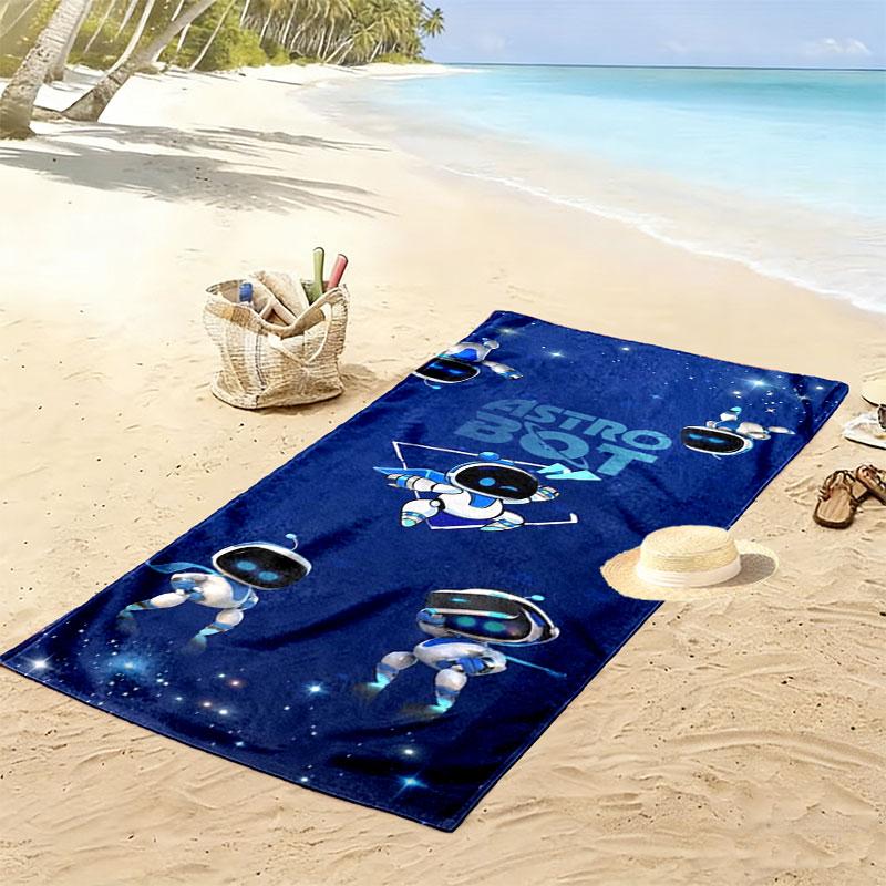 Asciugamano da Spiaggia ASTRO BOT, Asciugamano Grande Morbido ad Asciugatura Rapida per Spiaggia Campeggio Nuoto