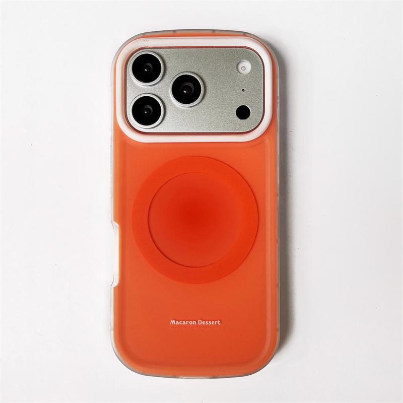 Frosted Gradient Magnetic Phone Case for iPhone 14/13 - Apple 17/16/15 PRO MAX Anti-Fall Compatible