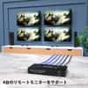 1X4 1080P HDMI Extender Splitter Transmission 165ft By 3D EDID 1 Power Support IN 4 PW-HT226P4 (50m) Cat5e/Cat6/Cat7 (1 OUT)