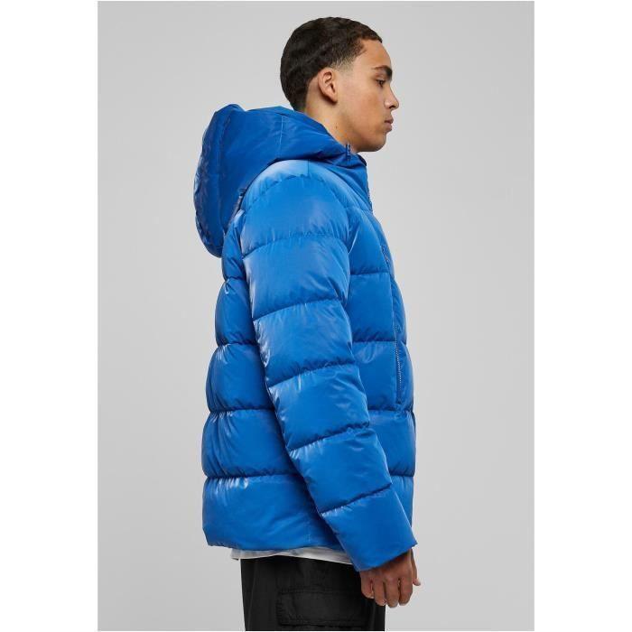 Doudoune - Urban Classics - Shark Skin - Bleu Royal - Homme - Matelassage Épais