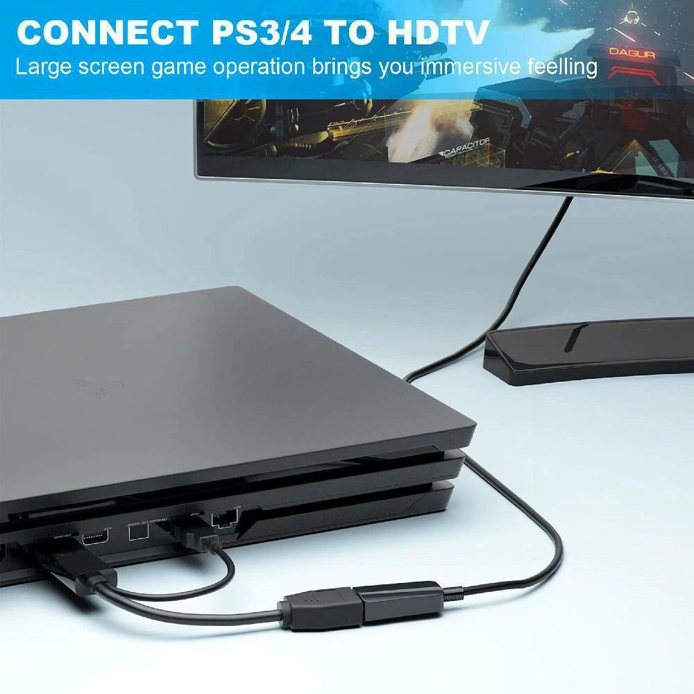 

HD1 4K 60Hz HDMI to DisplayPort Adapter Cable HDMI 2.0b Male to DP 1.4 Female Converter As Shown A