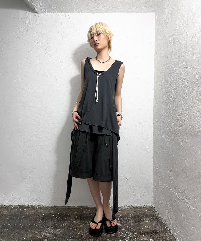 Loose Knotted Back Hoodie