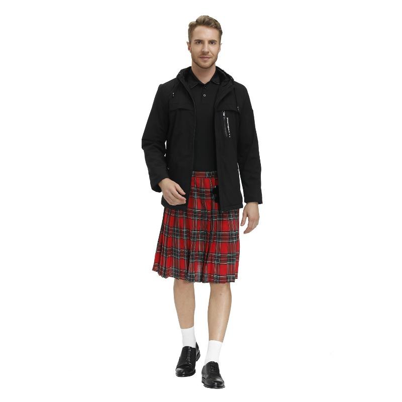 

Men s plaid skirt, Scottish holiday skirt, men s plaid skirt, boys skirt, stage performance skirt M
