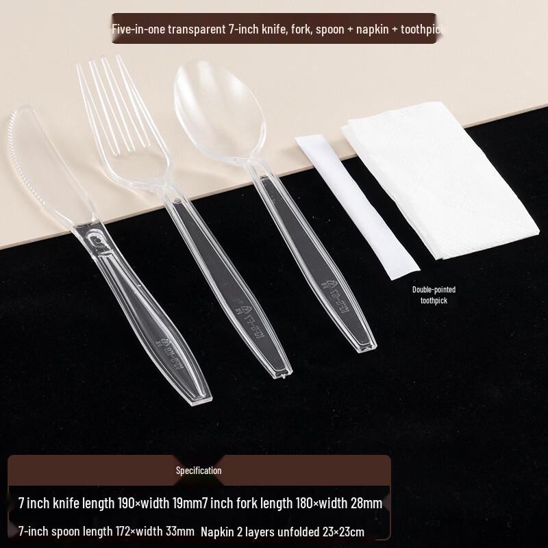 Disposable Plastic Cutlery Set