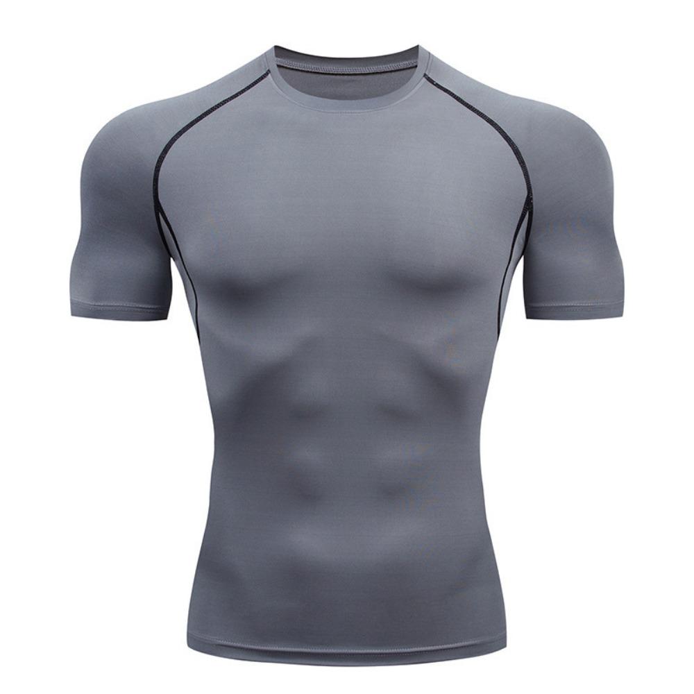 Quick Dry Sports Top Casual Running Speed Dry Clothing New Stretch Bodysuit  Men